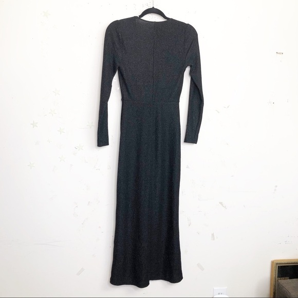 REFORMATION Carlye midi shimmer dress - Picture 6 of 9